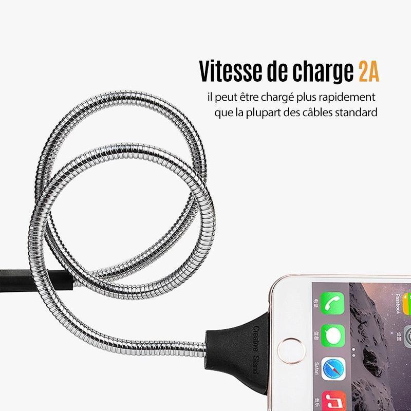 Câble de données de Chargement de Paume variée pour Apple, Android, Type-c - ciaovie