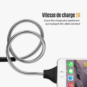 Câble de données de Chargement de Paume variée pour Apple, Android, Type-c - ciaovie