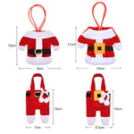 Ciaovie™ Costume de Père Noël de Porte-Couverts Décoration - ciaovie