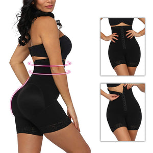 Pantalon Moulant Haute Taille avec Ceinture de Compression - ciaovie