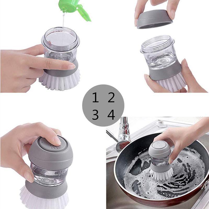 Ciaovie™ Brosse à Laver avec Distributeur de Détergent Intégré - ciaovie
