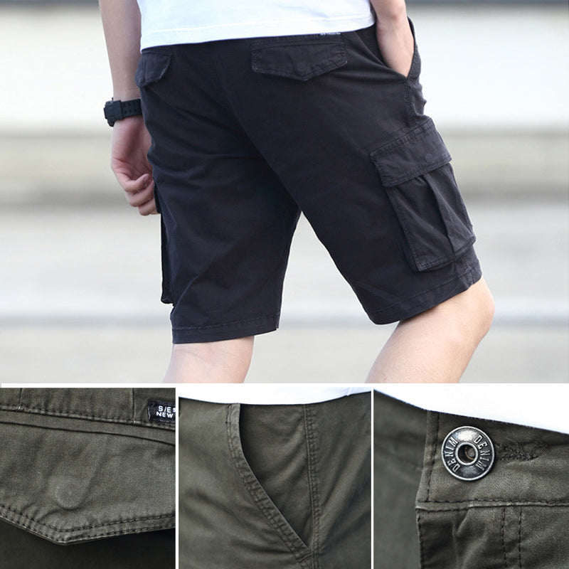 Shorts Cargo Décontractés pour Hommes Multi-poches - ciaovie