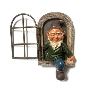 Figurine de Gnome Décor de Jardin