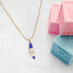 Couronne bleue et blanche