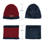 Ciaovie™ Ensemble Hiver Bonnet avec Écharpe en Tricot - ciaovie