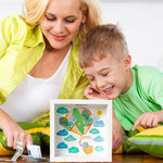 Banque d'épargne à cadre photo 3D pour enfants