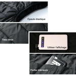 Hommes Chauffé Gilet Isolé Veste - ciaovie