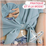 Ciaovie™ Anneau de Boucle D'écharpe Strass Incrusté - ciaovie