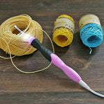Ensemble d'outils à tricoter au crochet LED