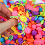 Perles Pop pour la création de bijoux pour enfants