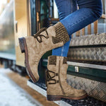 Ciaovie™ Bottes D'hiver à Lacets - ciaovie