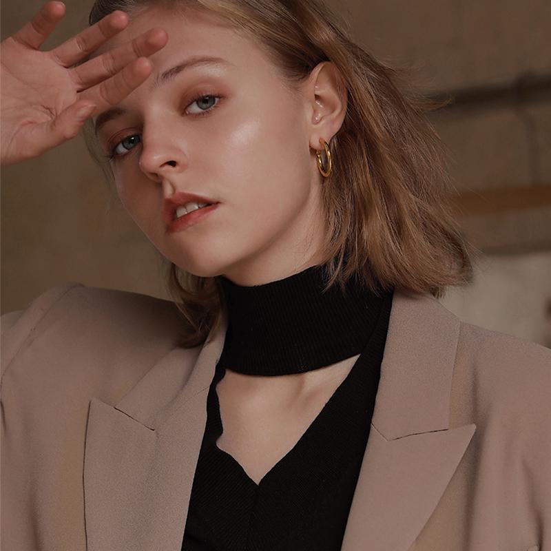 Boucles d'oreilles rétractables - pas besoin de piercing - ciaovie