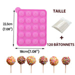 Moule en Silicone pour Gâteau Sucette