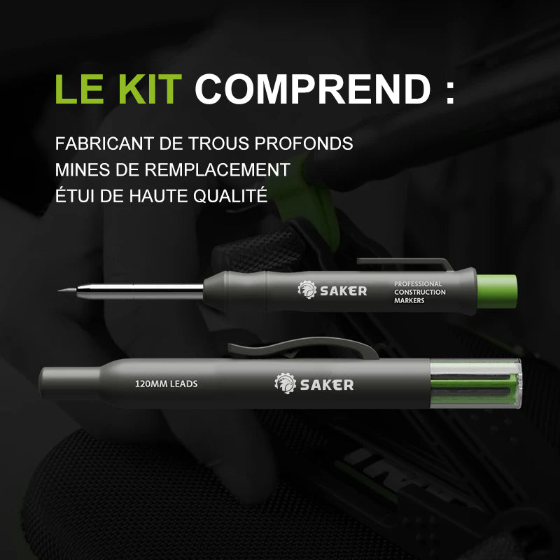 [PRÉVENTE] Saker Crayon de Construction Multifonctionnel