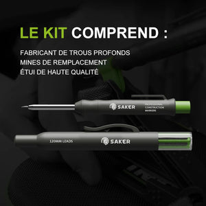 [PRÉVENTE] Saker Crayon de Construction Multifonctionnel