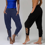 Ciaovie™ Pantalon Yoga Sarouel Femme Spandex Capri Pilates Sport - ciaovie