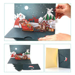 Cartes pop-up de Noël 3D