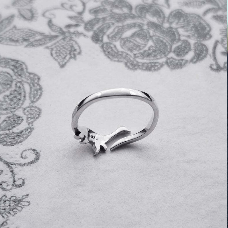 Bague Réglable en Forme de Dinosaure Mignon
