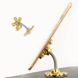 Porte-Téléphone à Ventouse à Fleurs 360 °