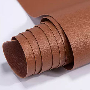 Réparateur de Cuir Auto-adhésif pour Canapé Découpable (50x137cm)