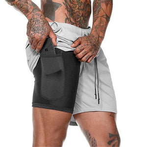 2-in-1 Secure Pocket Shorts - ciaovie