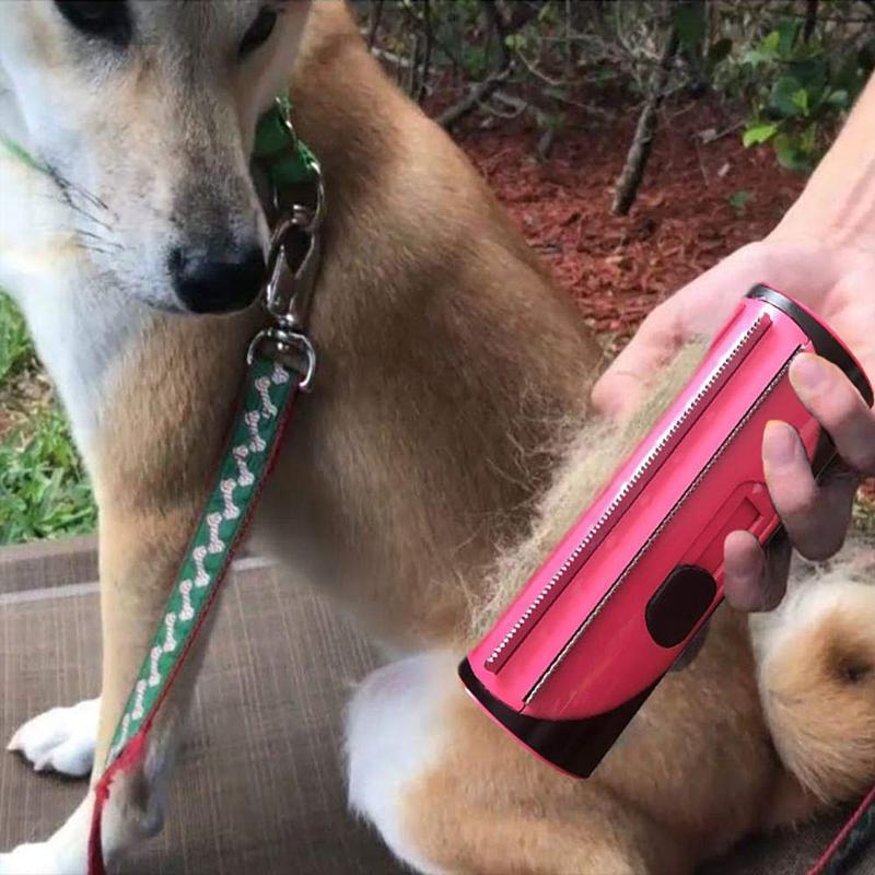 Brosse Rétractable à 3 Lames Avec Poils en Caoutchouc