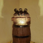 Fontaine Extérieure En Forme de Bouteille de Vin
