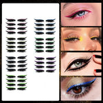 Eyeliner réutilisable et autocollants pour cils (4 paires)