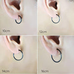 Boucles d'oreilles rétractables - pas besoin de piercing - ciaovie