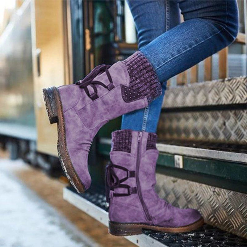 Ciaovie™ Bottes D'hiver à Lacets - ciaovie