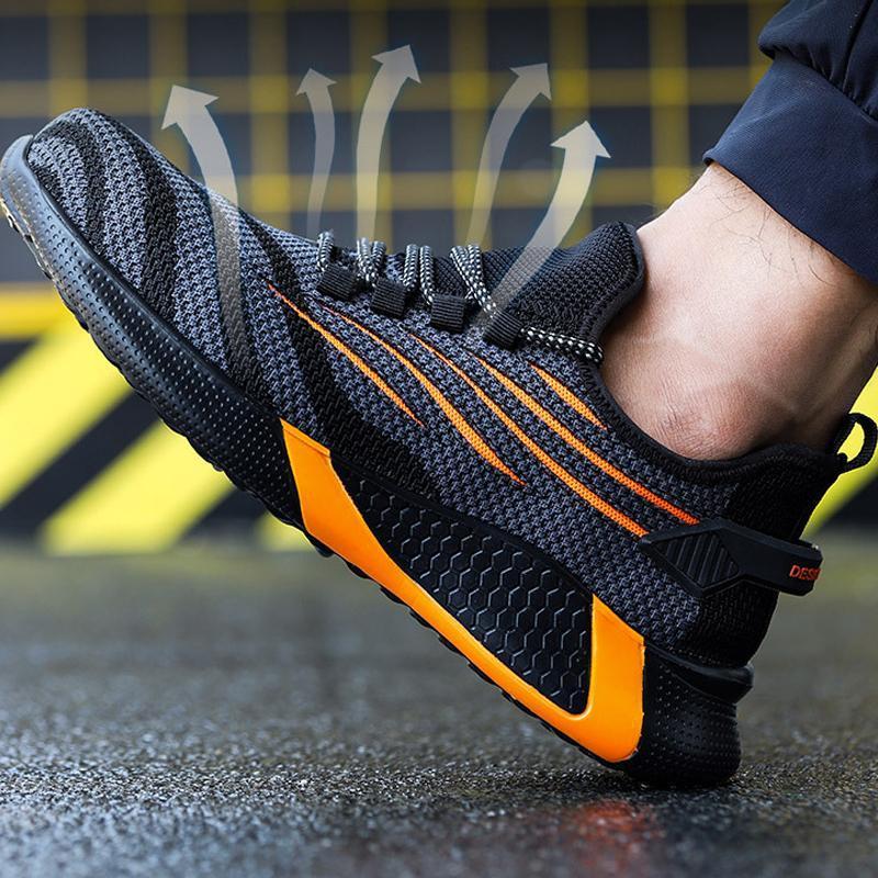 Chaussures de protection résistantes à l'usure et antidérapantes