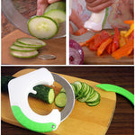 Couteau de Cuisine en Forme d'Anneau