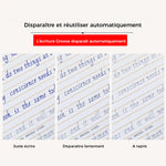 Cahier d'exercices magiques