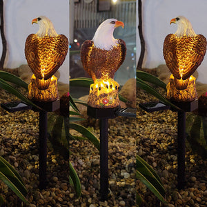 Lampe Solaire de Pelouse à Prise de Terre à Figure d'Aigle