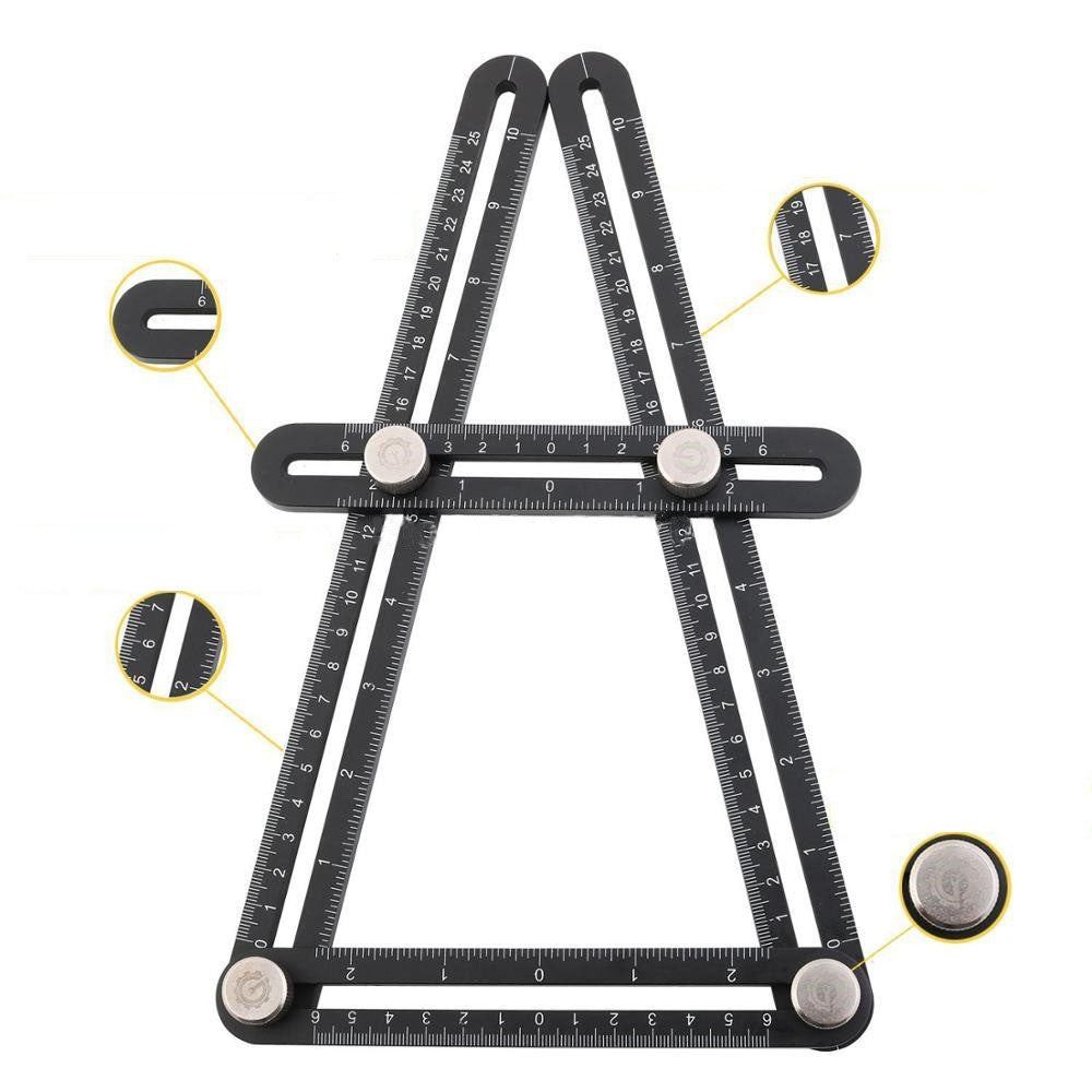 Universel Multi Angle de Mesure Règle Pliable - ciaovie