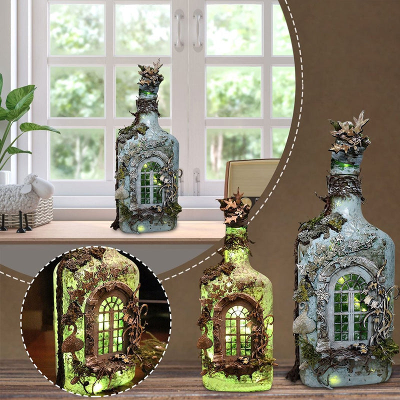 Bouteille De Vin Lumineuse