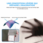 Sweat à Capuche Anti-UV pour l'Extérieur avec Protection Solaire