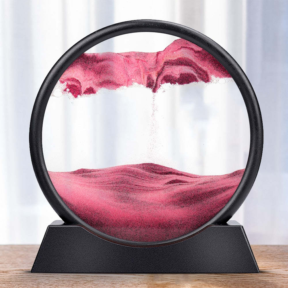 Paysage 3D de Mer Profonde de Sablier