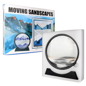 Paysage 3D de Mer Profonde de Sablier