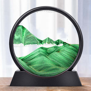 Paysage 3D de Mer Profonde de Sablier