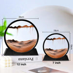 Paysage 3D de Mer Profonde de Sablier