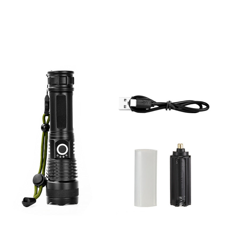Lampe de Poche Laser Tactique Rechargeable LED