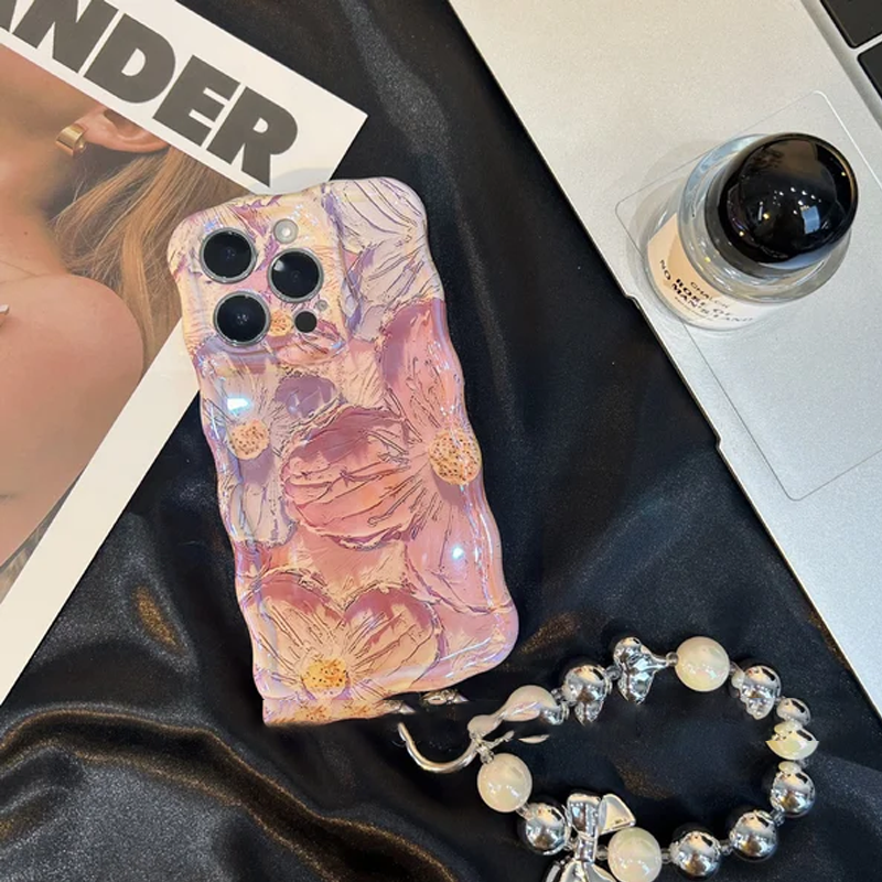 ✨Étui de téléphone exquis de peinture à l'huile colorée pour iphone✨