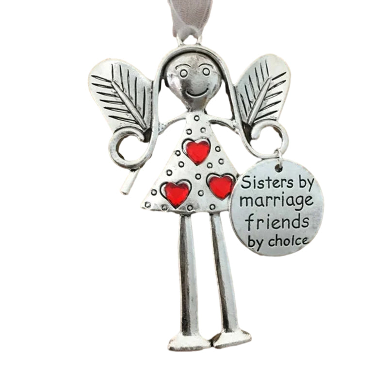 🪽Des amis fous et beaux pour toujours – Cadeau de Noël d’ornement d’ange
