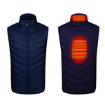 Gilet chauffant unisexe