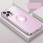 Coque de téléphone transparente à protection complète