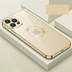 Coque de téléphone transparente à protection complète